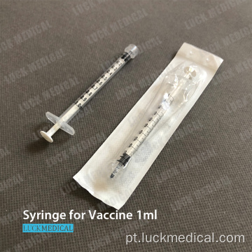 Vacina de seringa vazia para covid 1ml